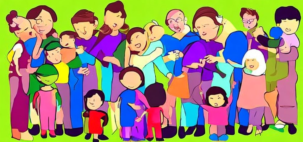 Children learning Italian through play